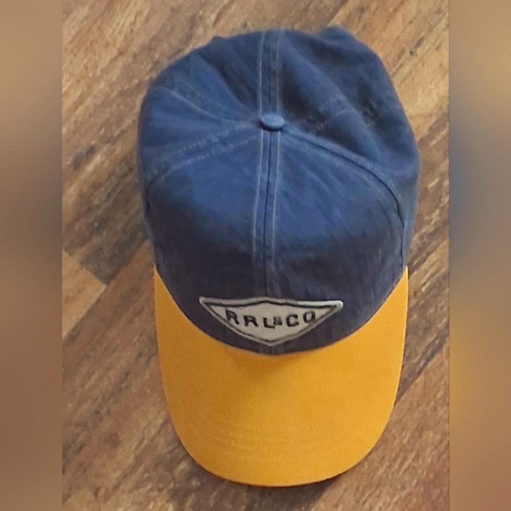 RRL RALPH LAUREN HERRINGBONE TRUCKER HAT. NWOT
